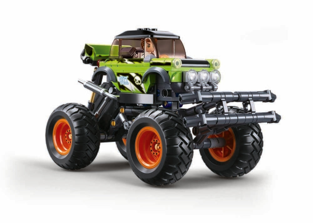 Sluban bigfoot grøn bki (m38-b1158)