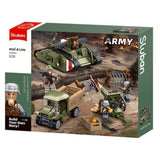 Sluban-hæren angriber kampvogn WWII - Mark vs (m38-b1296)
