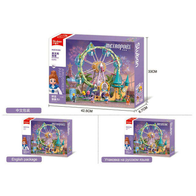 Sluban metropolis pariserhjul (m38-b1286)