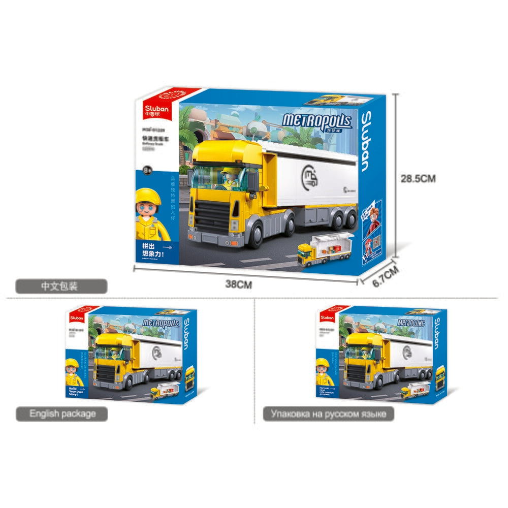 Sluban metropolis varevogn (m38-b1289)