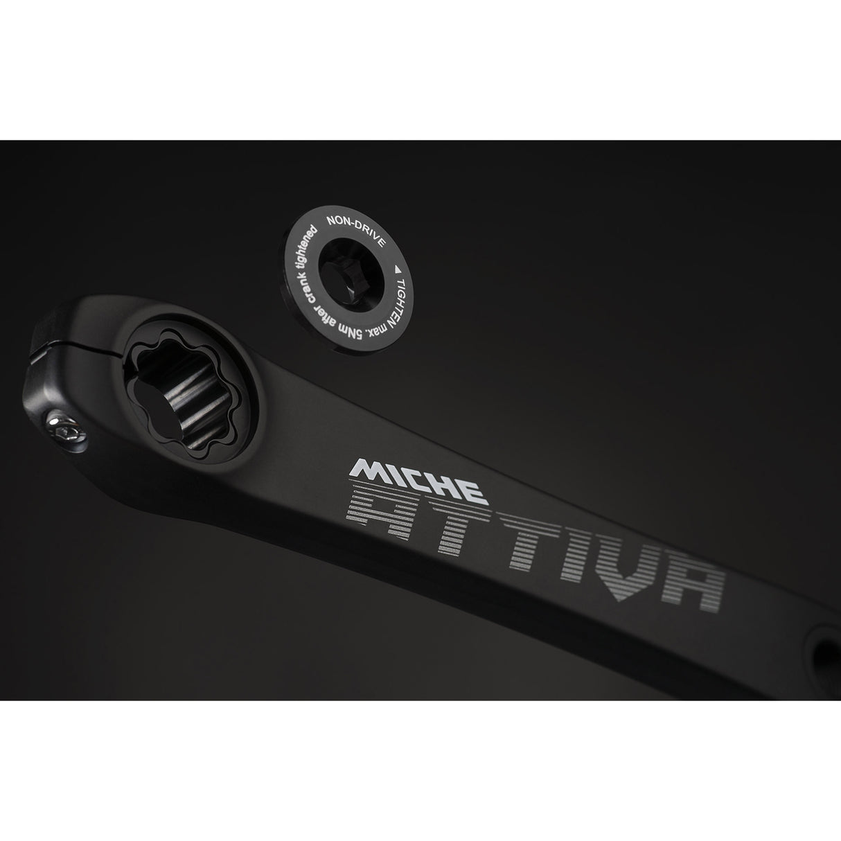 Miche Cranket Attiva med SRM Powerpeter 175mm 34 50 Boxed