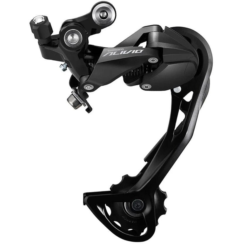 Shimano bagskifter alivio 9v lang bur sort oem