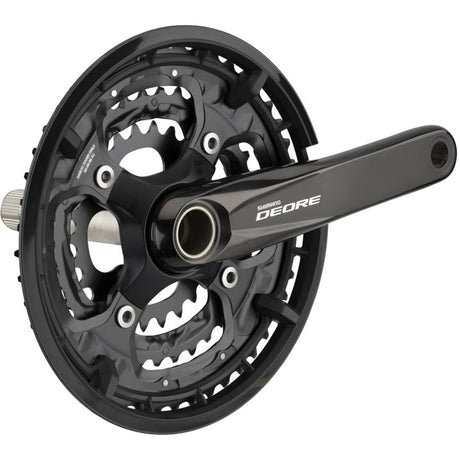Shimano kranksæt deore 3x10v 175mm 26 36 48t sort oem