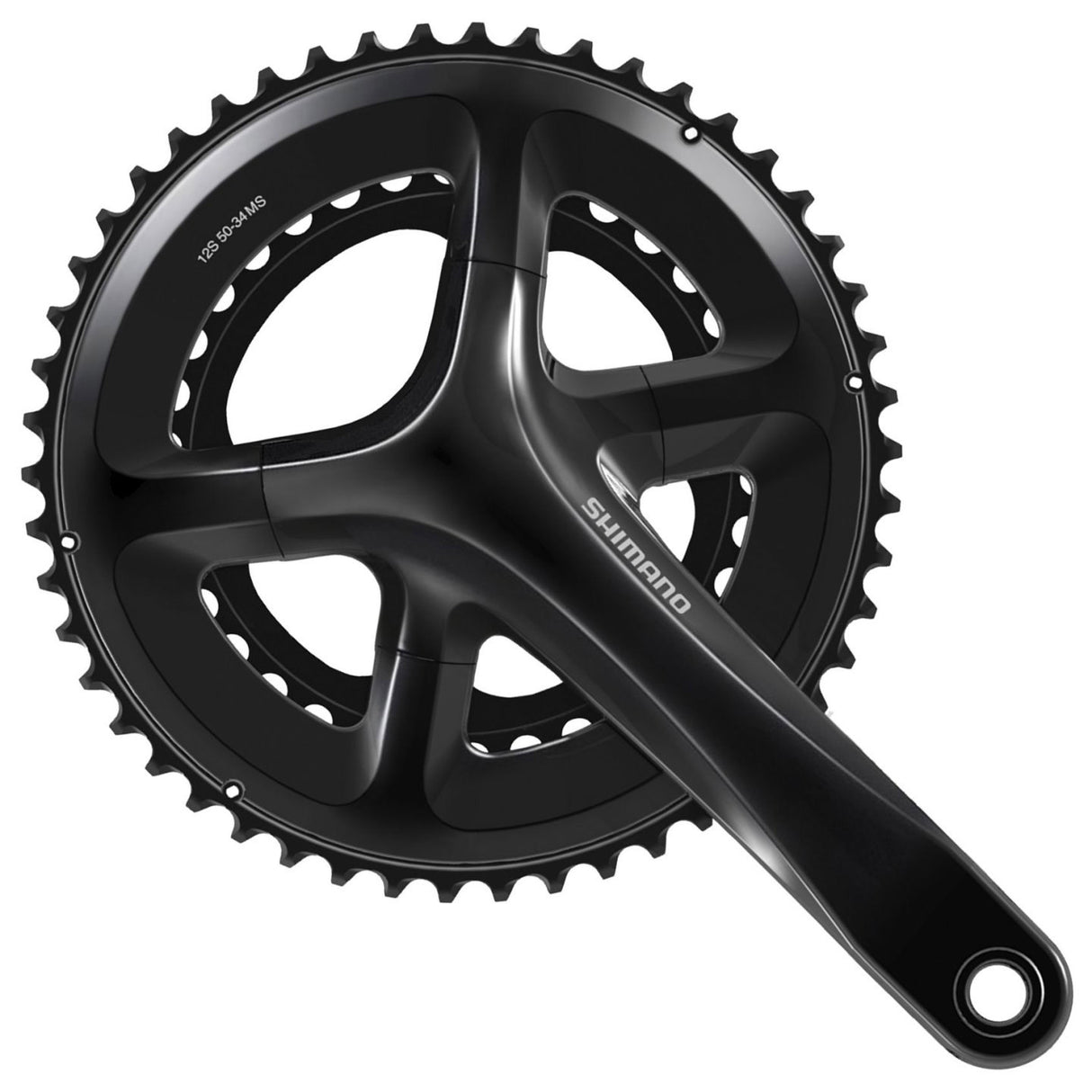 Shimano kranksæt rs520 12v 34-50t 172,5 mm sort oem