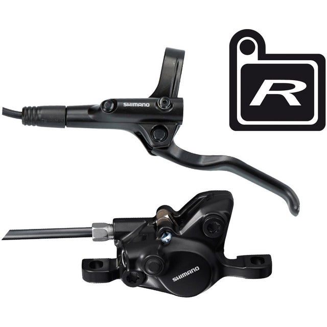 Shimano skivebremsesæt MT200 til kort 80cm sort