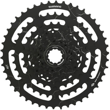 Shimano kassette cues 9v 11-46t cs-lg300 sort