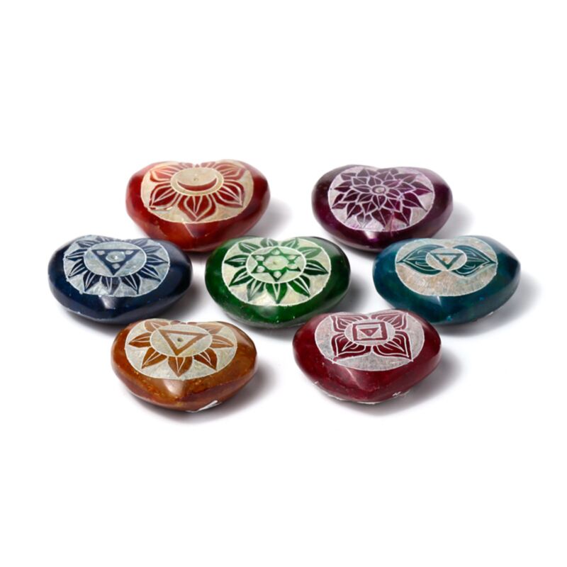 Fedtsten chakra hjerte røgelsespinde holder