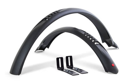 Hebie Taipan MTB Fender Set 24 tommer 55 mm sort