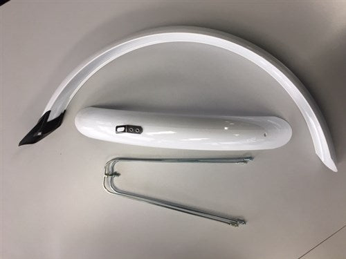 Eurofender Set Fenders 24 tommer 58 mm PVC White