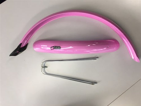 Eurofender Set Fenders 24 tommer 58 mm PVC Pink