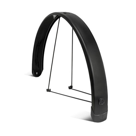 Eurofender bagskærm 26 tommer 65 mm urban pil mat sort tempo firkantet