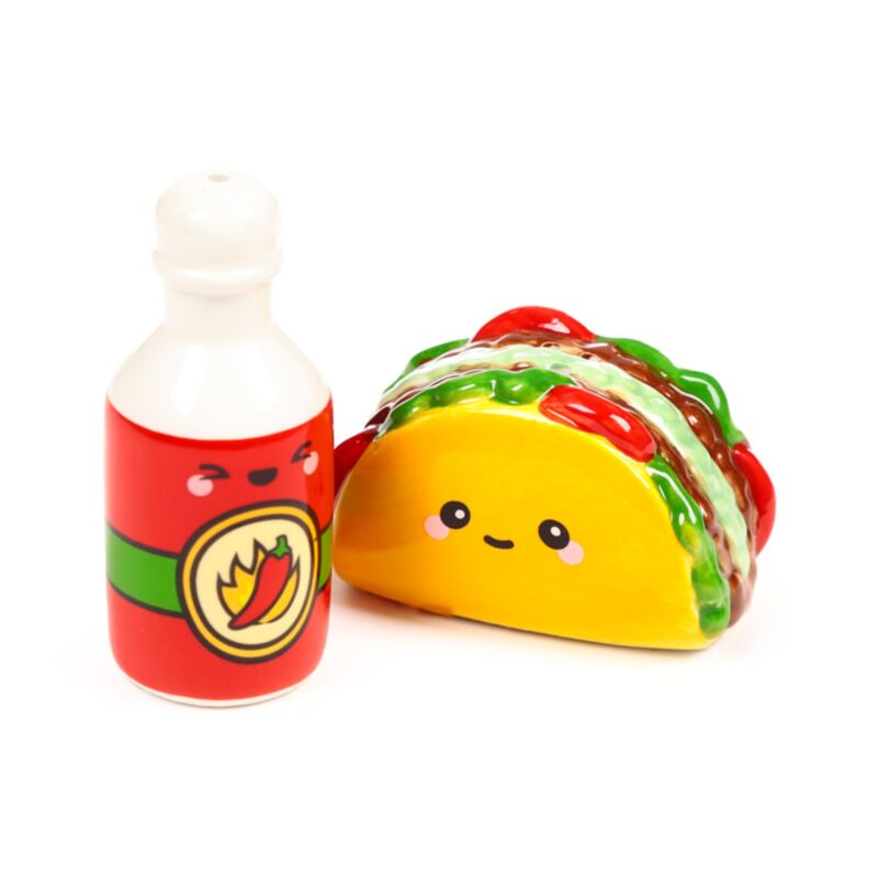 Frida the taco hot sauce foodie mør salt og peber shakers