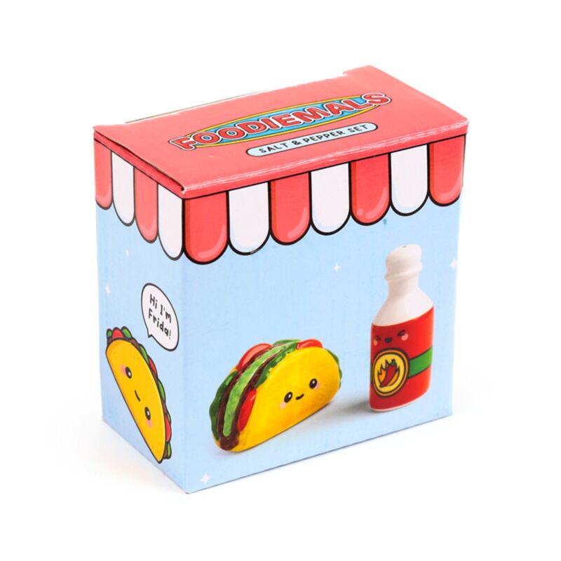 Frida the taco hot sauce foodie mør salt og peber shakers