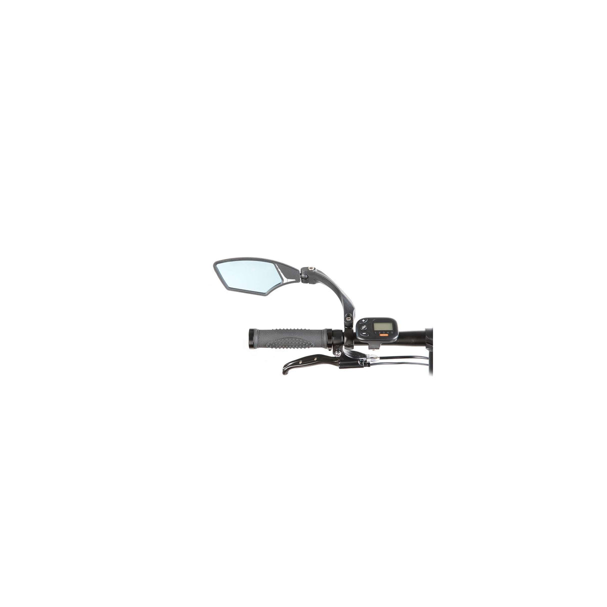 Mirage Styring Spejl Justerbar 10 x 5 cm sort
