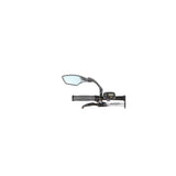 Mirage Styring Spejl Justerbar 10 x 5 cm sort