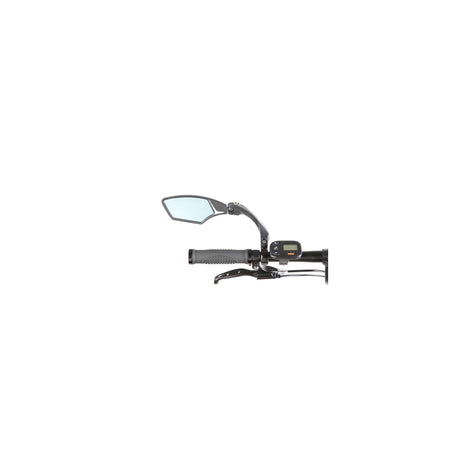 Mirage Styring Spejl Justerbar 10 x 5 cm sort