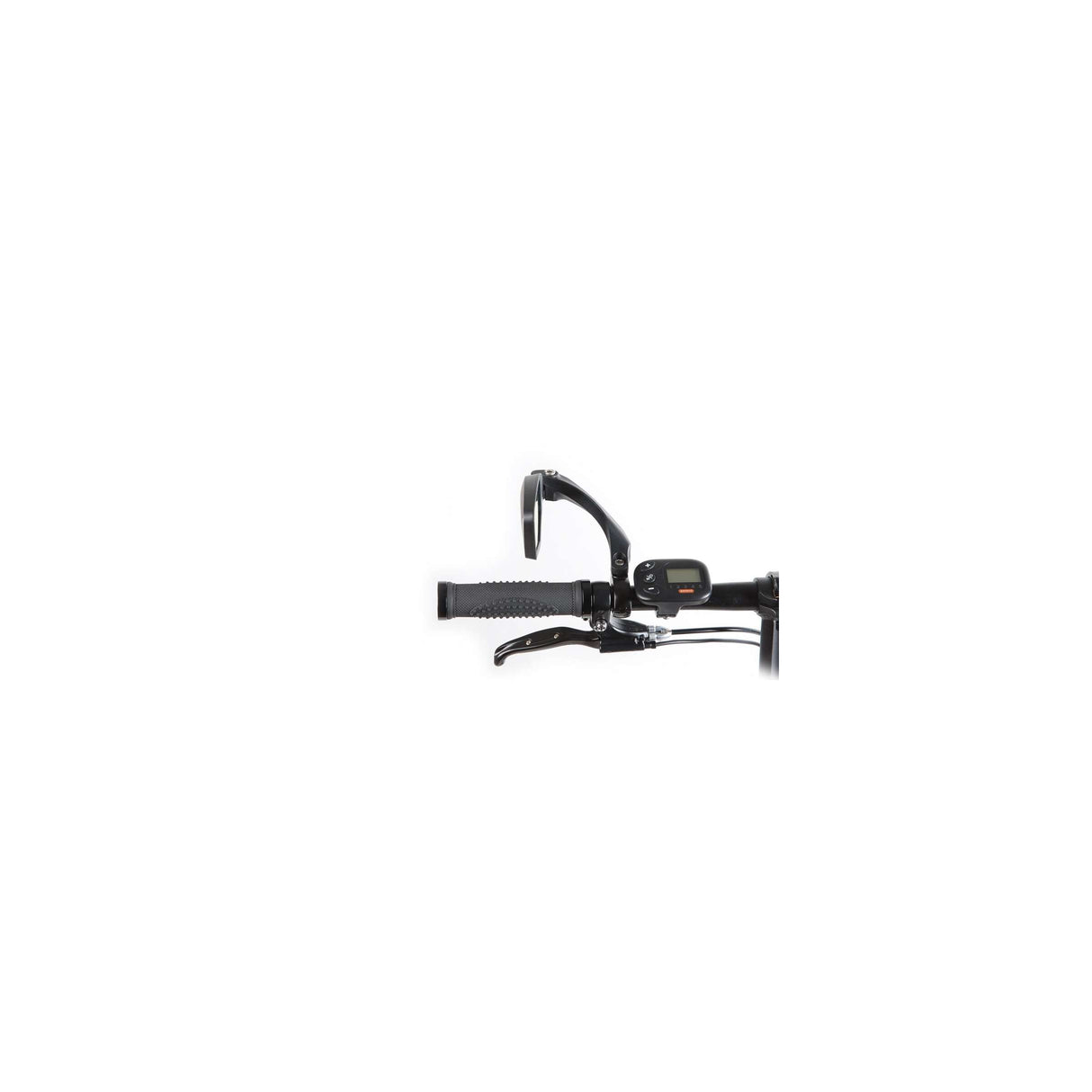 Mirage Styring Spejl Justerbar 10 x 5 cm sort