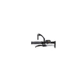 Mirage Styring Spejl Justerbar 10 x 5 cm sort