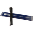 Alpina spaken 14g (2,00 mm) 296 mm rustfrit stål sort (P36)