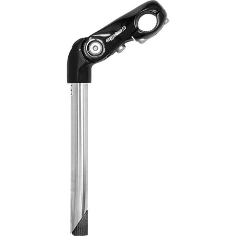 Ergotec stamme 22 mm justerbar sort rustfrit stål 230 90 mm