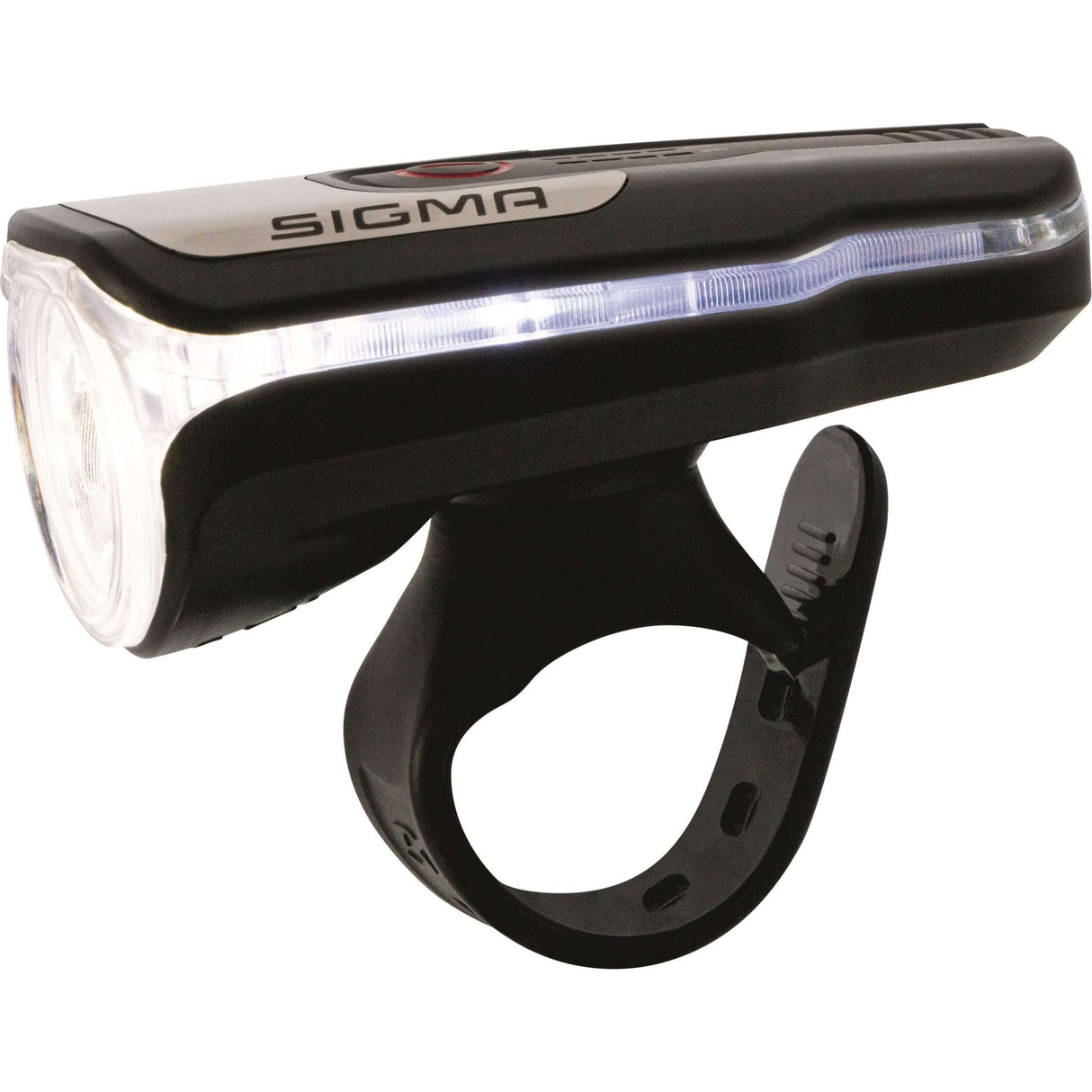 Forlygter Aura 80 Lux førte USB-genopladelig sort