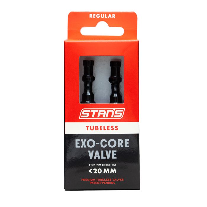 Stans stans tubeless exo-core ventiler - almindelige - sorte