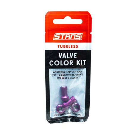 Stans Stan's tubeless ventil farvesæt - lilla