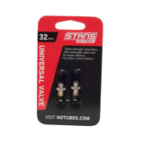 Stans stans ventilspindel (par) - universal, schrader, 10 mm base - 32 mm