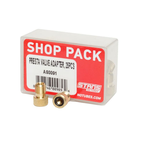Stans stans presta ventiladapter (butikspakke - 25 stk)