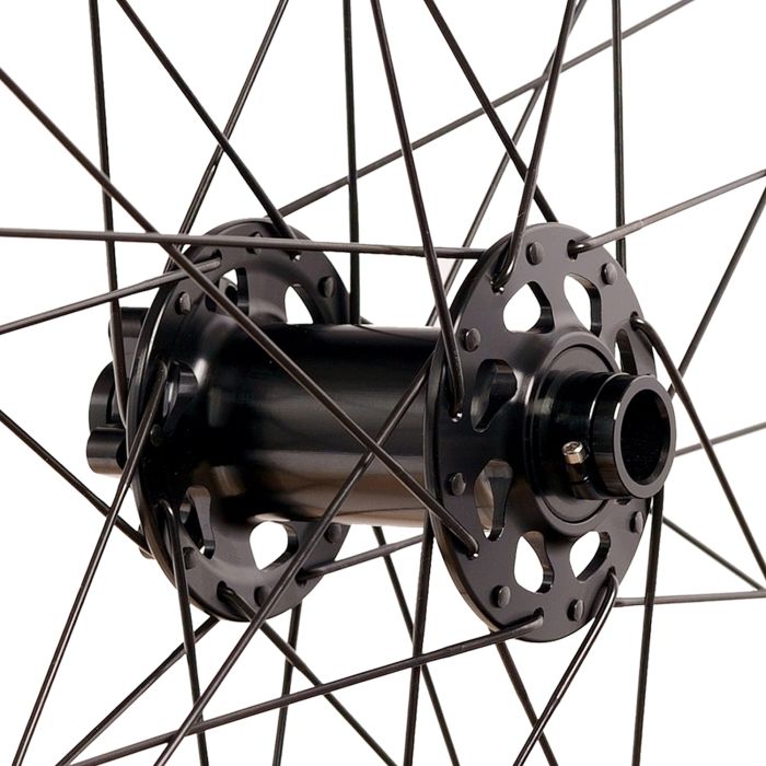 Stans stans flow mk4 forhjul - 27,5'' - 15x110 ta - 6-bolt - grå