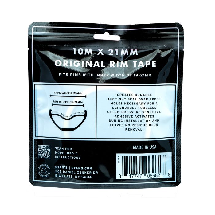 Stans fælgtape (10m) - 21mm