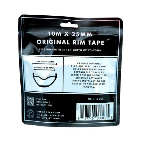 Stans fælgtape (10m) - 25mm