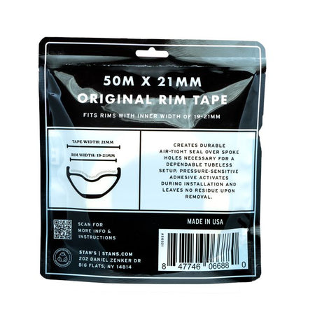 Stans fælgtape (50m) - 21mm