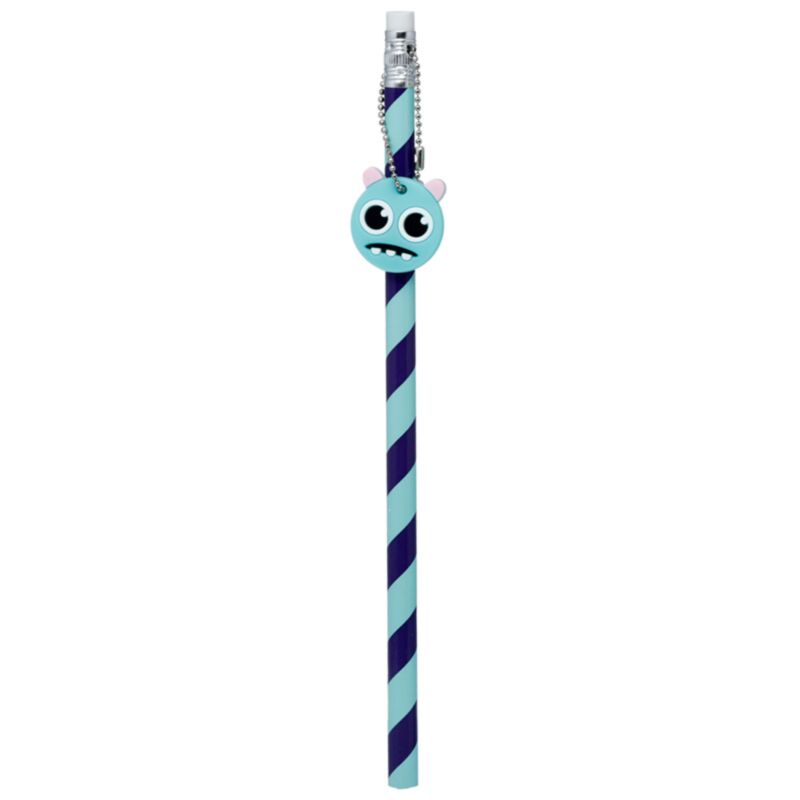 Sæt med 2 PVC charms blyant - monstarz monster