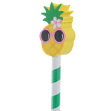 Flamingo og ananas - viskelæderblyant