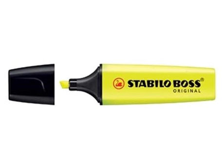 Abi tekstmarkør stlo boss original gul 2-5 mm