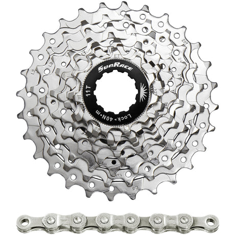 Spanninga sunrace combipack csr91 9v 11-25t met ketting cnm94