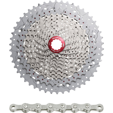 Spanninga sunrace combipack mx8 11v 11-46t met ketting cn11a