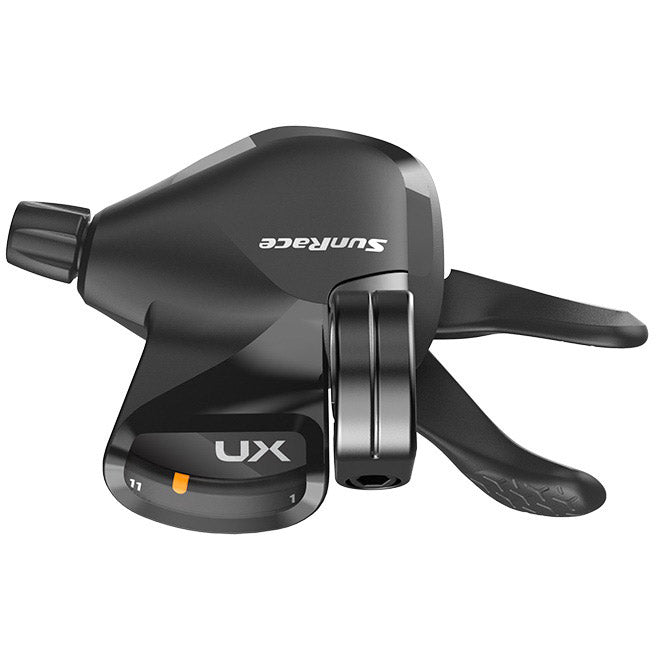 Spanninga sunrace shifter u-serie dlu951 9v med display push-push sort