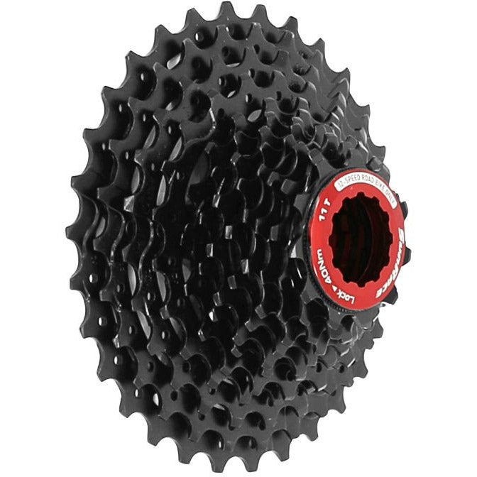 Sunrace kassette csrz800 12v 11-30t sort rød