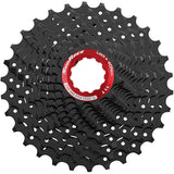 Sunrace kassette csrz800 12v 11-34t sort rød
