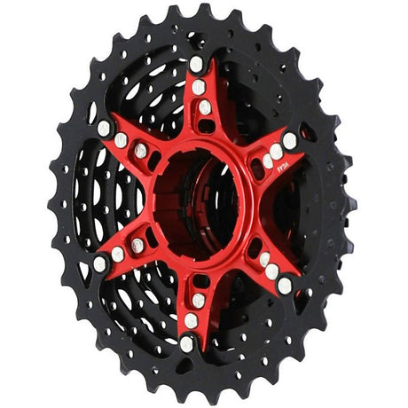 Sunrace kassette csrz800 12v 11-36t sort rød