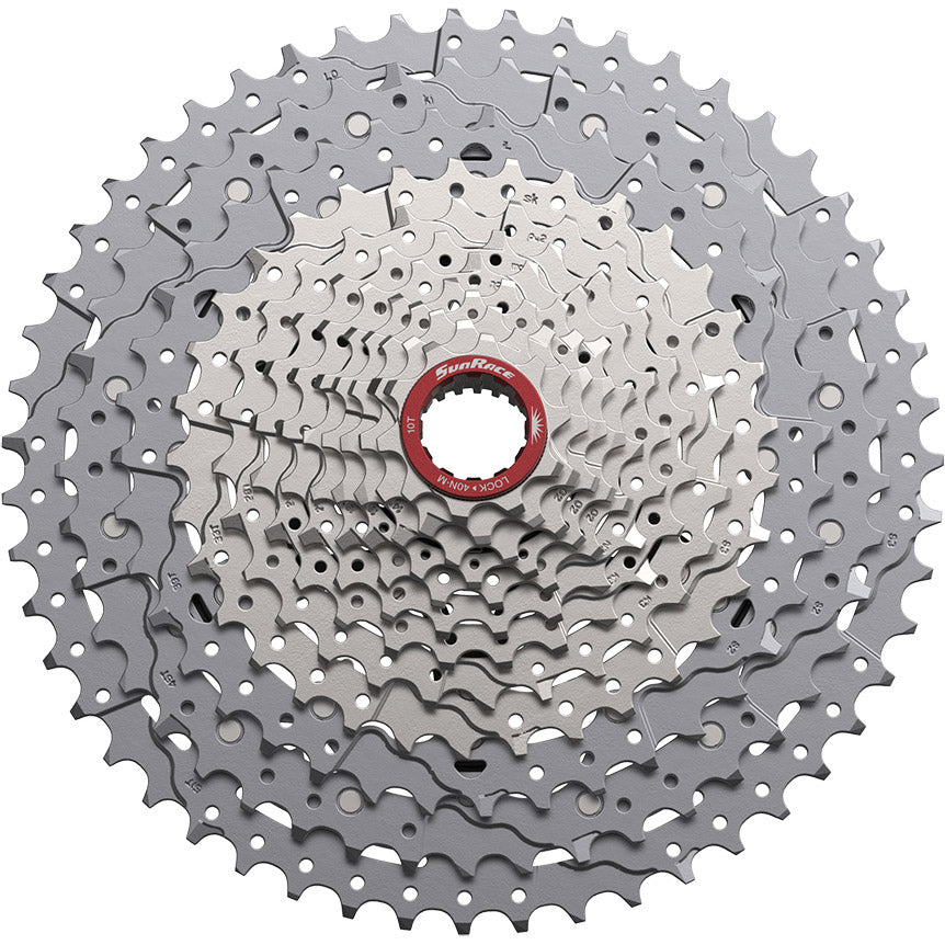 Sunrace kassette csmz933 12v 10-51t microspline sølv r
