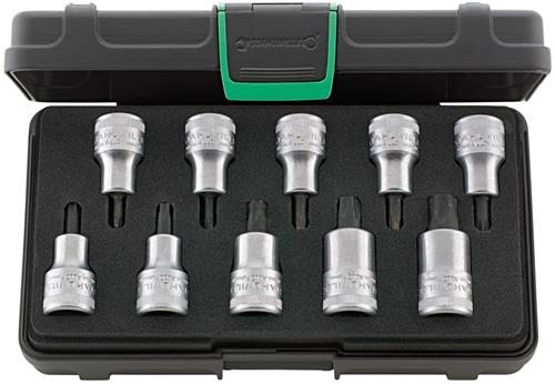 Stahlwille fatningssæt torx 1 2''