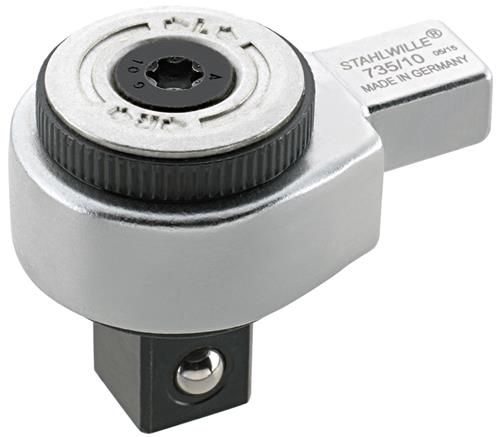 Stahlwille plug-in skraldehoved 3 8 9x12