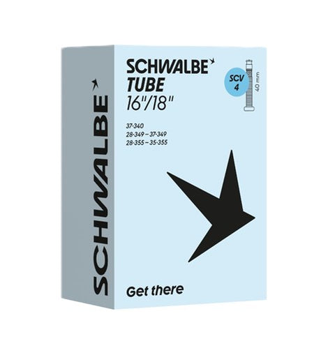 Schwalbe rør (scv4) - 16 18'' (28 37-340 355) - klikventil