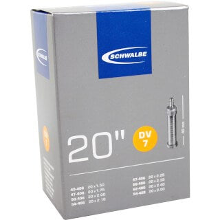 Schwalbe indre rør DV7 20 tommer 40 62-406 DV 40 mm