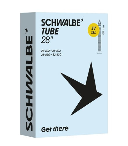 Schwalbe rør (sv15l) - vej - 28'' (28 34-622 630) - presta 60mm