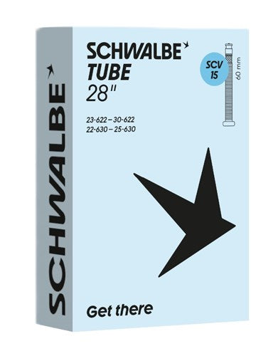 Schwalbe inderrør scv15 28 23 30-622 630 60 mm