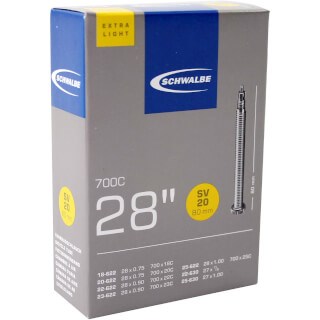 Schwalbe rør sv15-el ekstra lys (sv80mm)